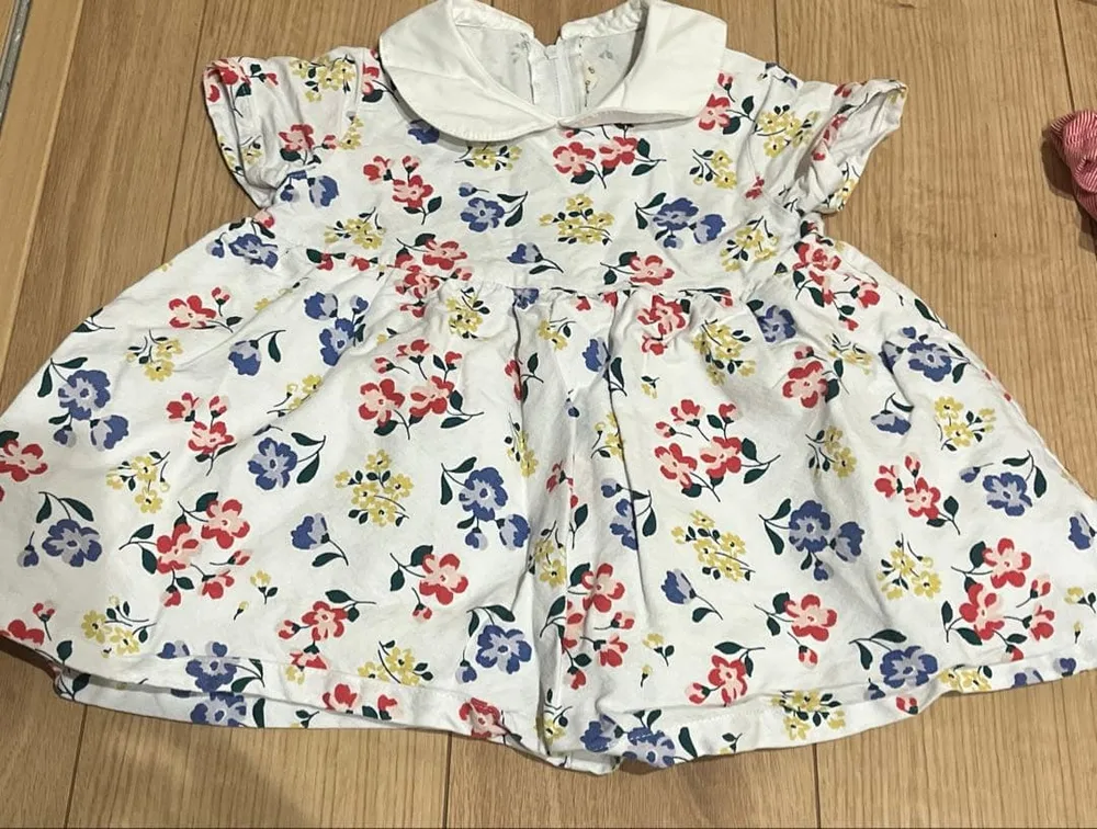 80 キムラタン Biquette Club 花柄 ワンピース ベビー服