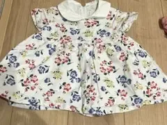 80 キムラタン Biquette Club 花柄 ワンピース ベビー服