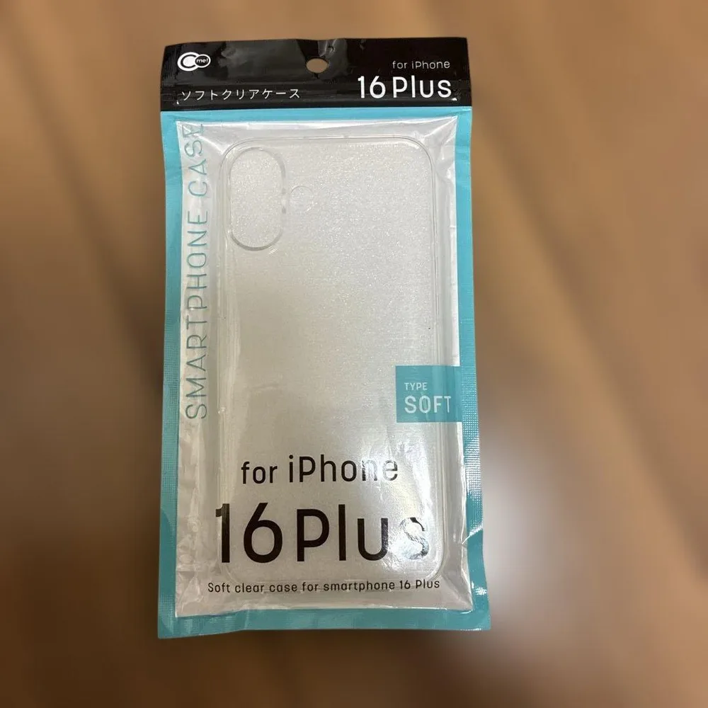 iPhone 16 Plus 専用 ソフトクリアケース
