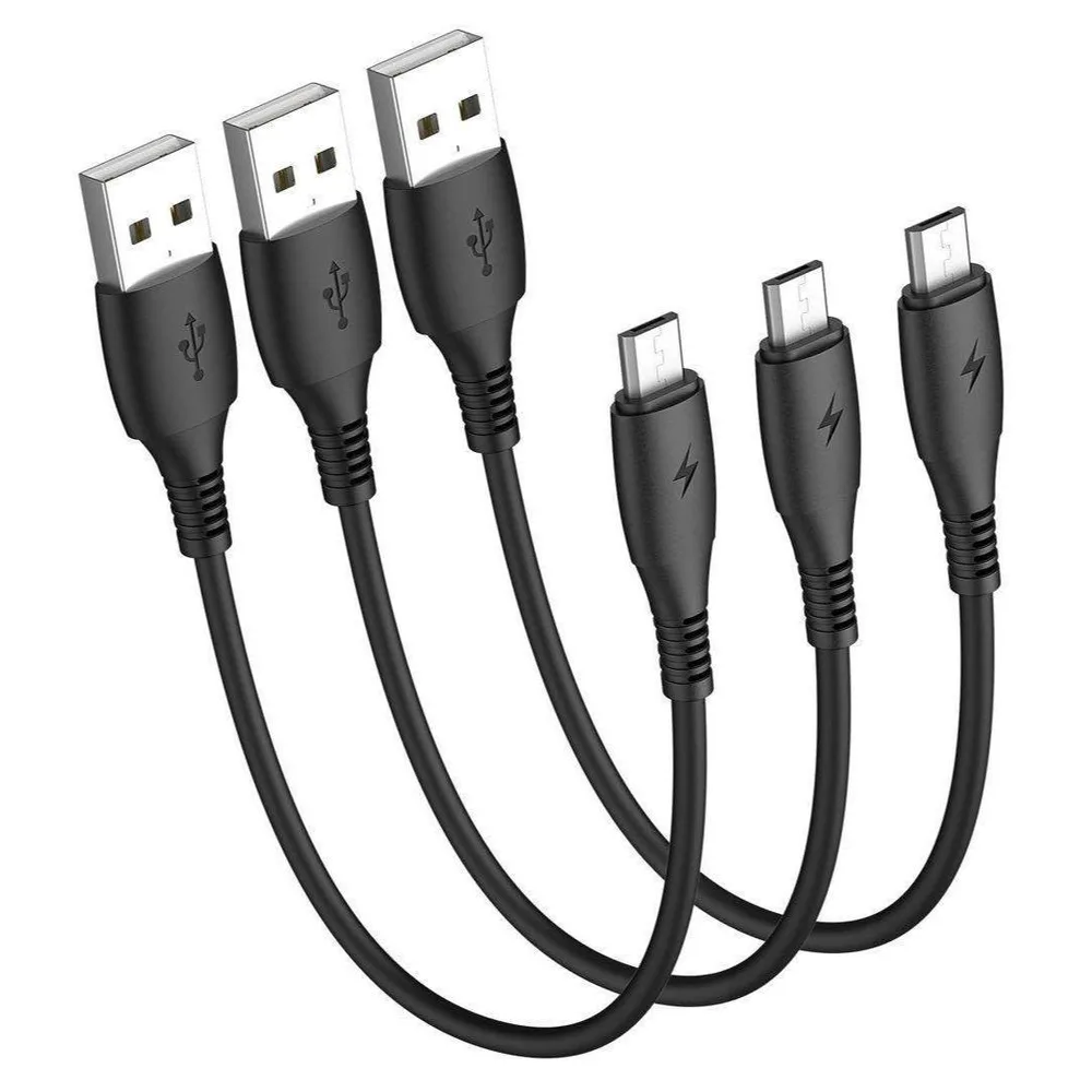 マイクロUSBケーブル30cmショートコード