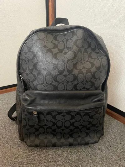 COACH シグネチャー バックパック リュック ブラック