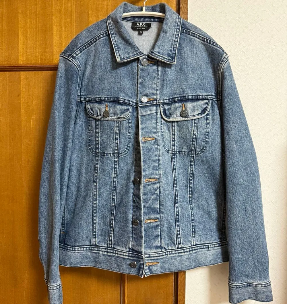美品!A.P.C デニムジャケット3rd S ライトブルー