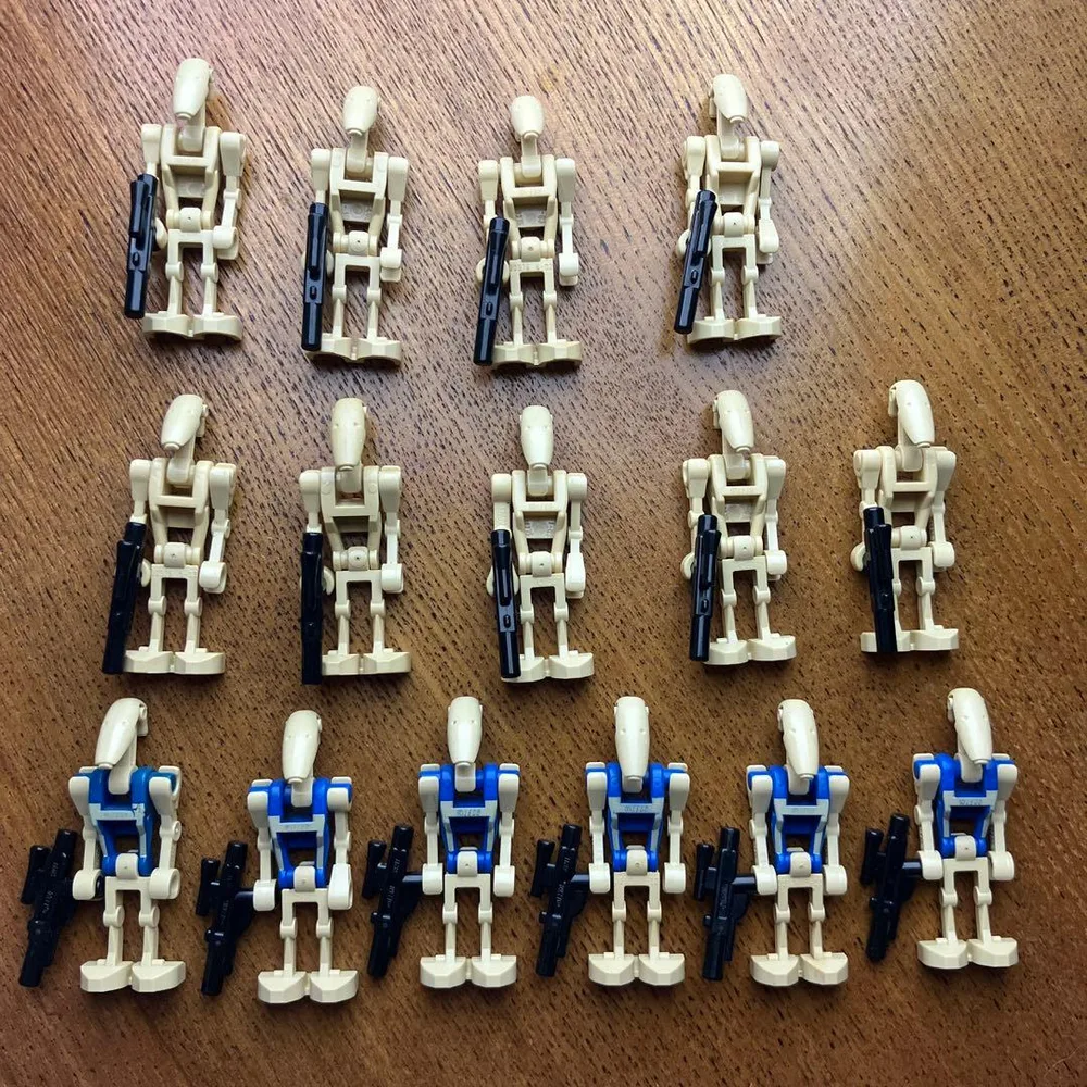 レゴ スターウォーズ バトルドロイド 15体セット sw0001c sw0095