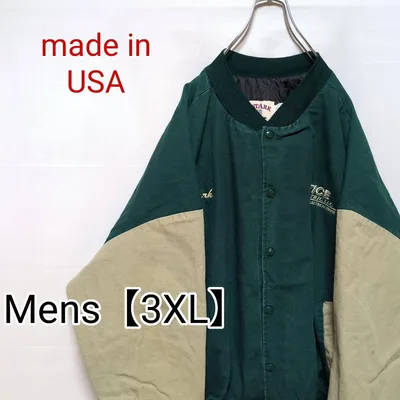 V12【アメリカ製】Westark ジャケット【メンズ3XL】グリーン ベージュ
