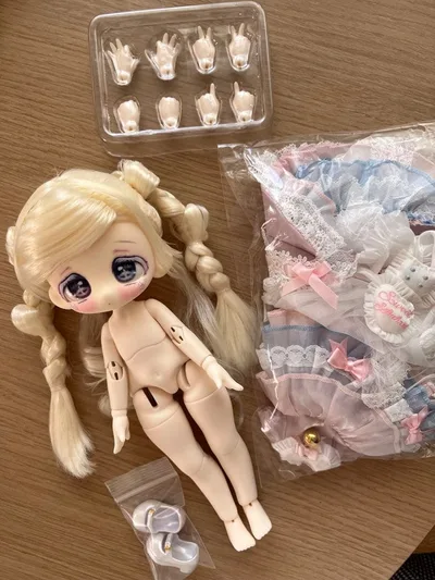 甘絨のショーウィンドウ 甜绒橱窗ドール シークレット レインボースフレ