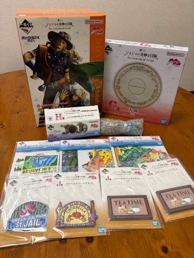 一番くじ ジョジョ ラストワン賞 フィギュア H賞 ロゴコレクション