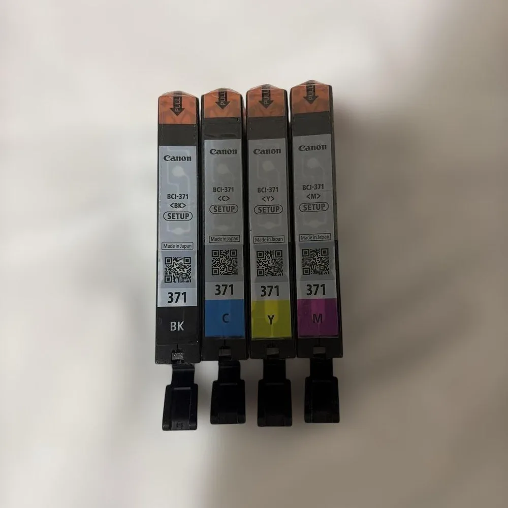 Canon BCI-371 インクカートリッジ 4色セット