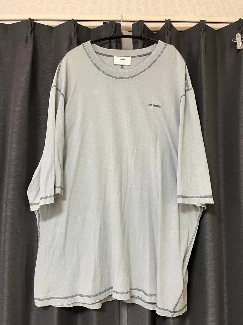 AMI PARIS Tシャツ ライトブルー