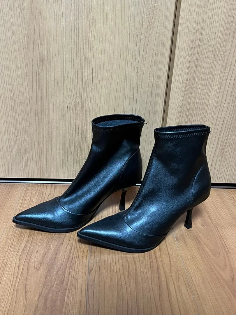 MOUSSY ポインテッドトゥ ハイヒール