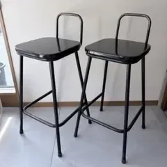 【希少】ビンテージ アイアンハイスツール アイアンスツール スツール