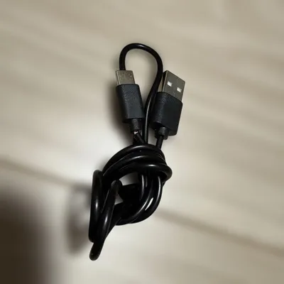 USB Type-A to USB Type-C ケーブル ブラック