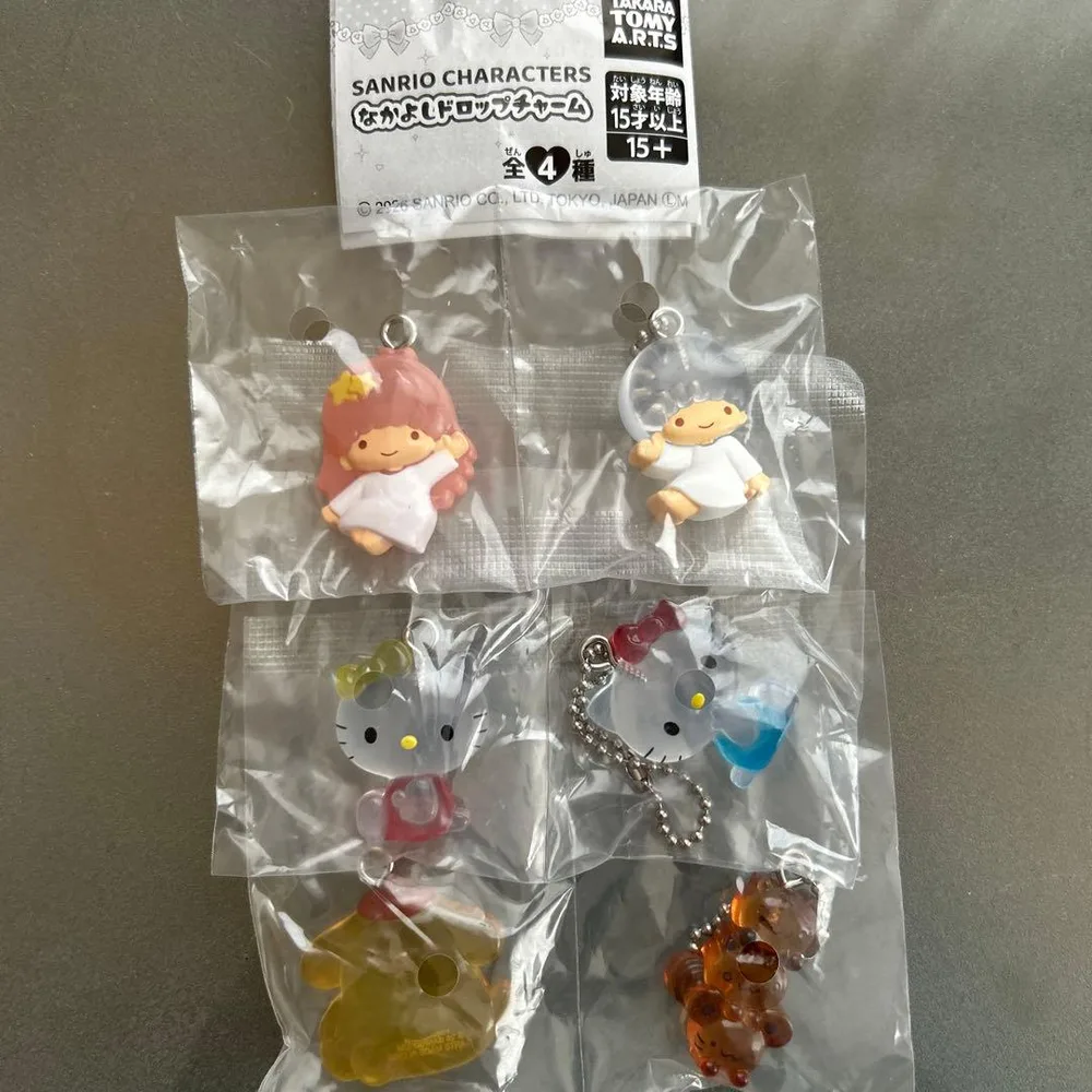 サンリオキャラクターズ なかよしドロップチャーム 3個セット