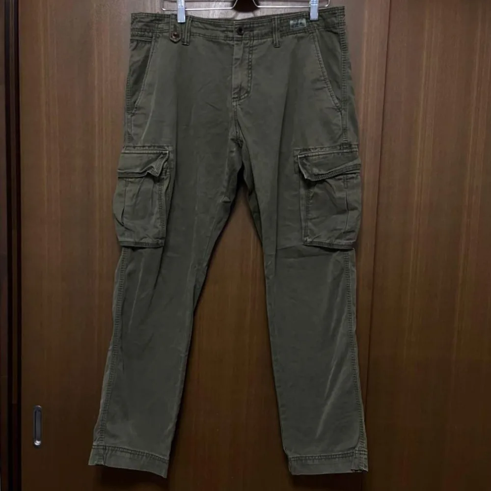 TOMMY HILFIGER カーゴパンツ オリーブ