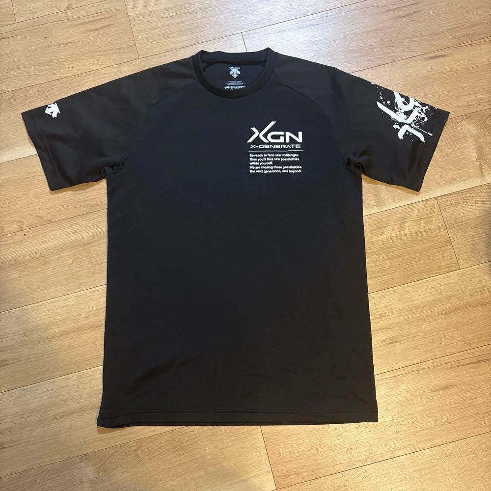 DESCENTE XGN 野球 Tシャツ ブラック