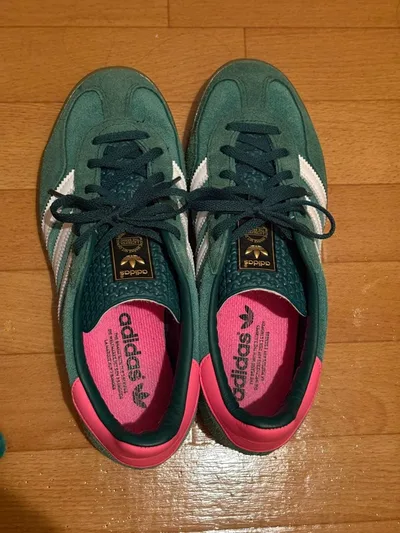 รองเท้าผ้าใบ Adidas GAZELLE สีเขียว