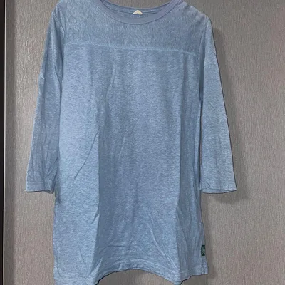 GOHEMP 七分袖 カットソー ブルー M
