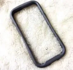 iFace iPhone14.13クリアケース グレー GREY 灰色