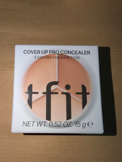 tfit カバーアップ プロ コンシーラー 3色パレット