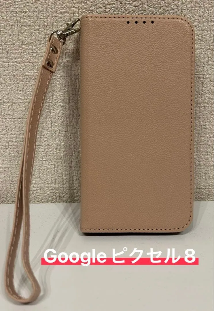 新品美品 Google Pixel 8 手帳型ケース ストラップ付