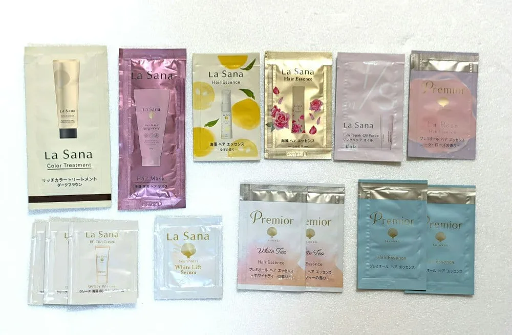 La Sana ラサーナ ヘアケア スキンケア サンプルセット 全14点10種