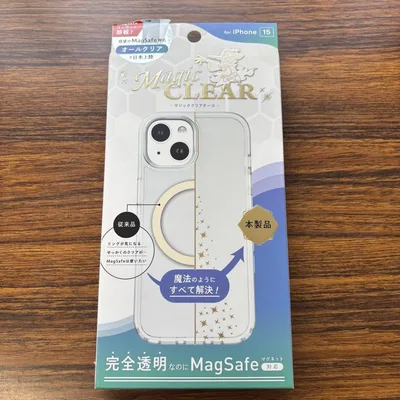 iPhone15 クリアケースMagSafe対応