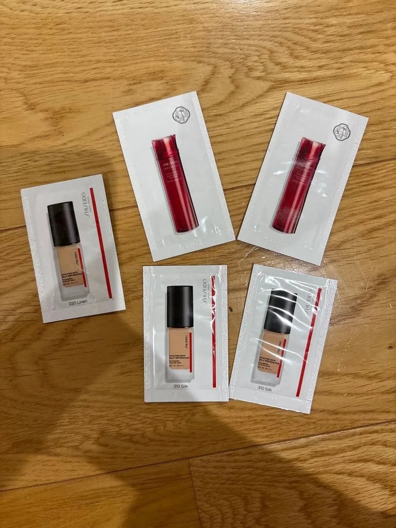 【新品未開封】資生堂 SHISEIDO サンプルセット ファンデーション・化粧水