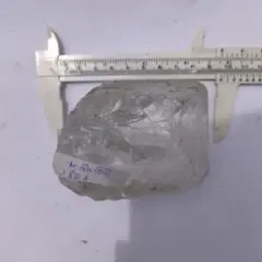 天然水晶原石 380g ルース 鉱物標本