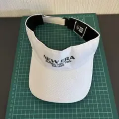 NEW ERA ゴルフ サンバイザー ホワイト