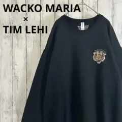 WACKO MARIA × TIM LEHI CREW NECK SWEAT L