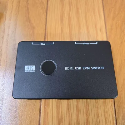 4K対応 HDMI USB KVM切替器 PC2台用