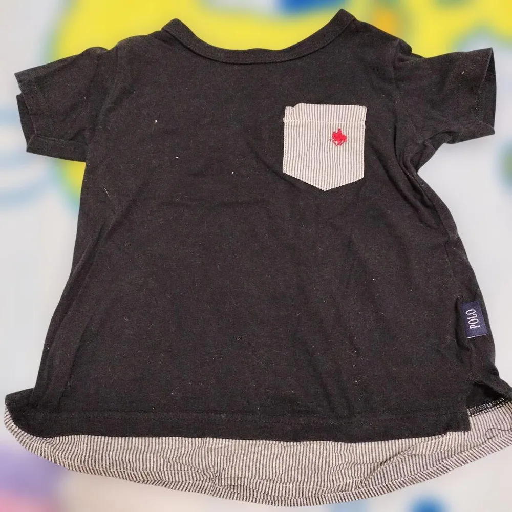 POLO キッズ 半袖Tシャツ ポケット付き