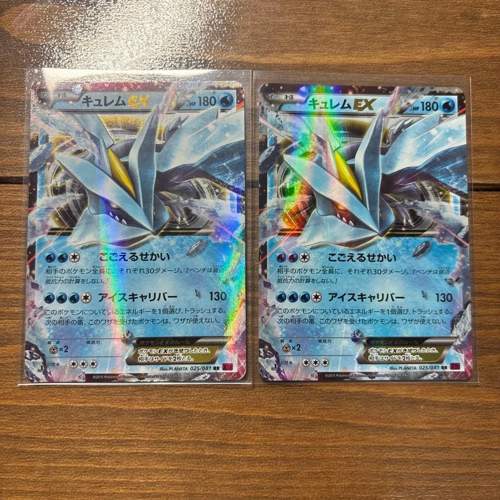 キュレムEX 025/081 RR ポケモンカード 2枚セット