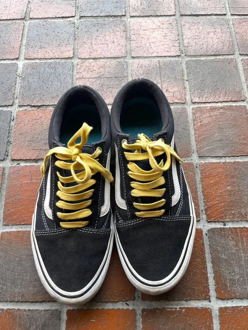 VANS オールドスクール ブラック イエロー スニーカー