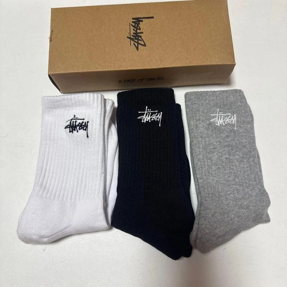 STUSSY ソックス 3足セット