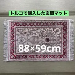 トルコで購入♡玄関マット フリンジ付き