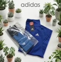 【新品未使用】adidas アディダス レギンス+メッシ着圧ソックス 2点セット