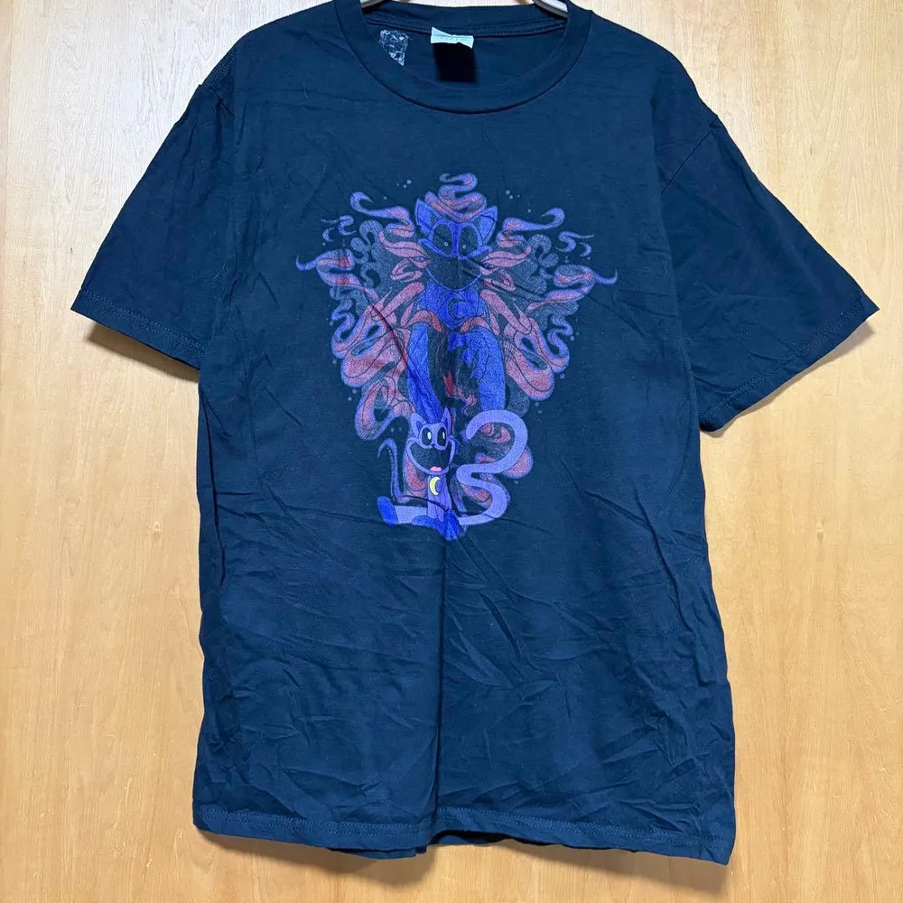 入手困難Poppy Playtime キャットナップTシャツ Sサイズ ブラック