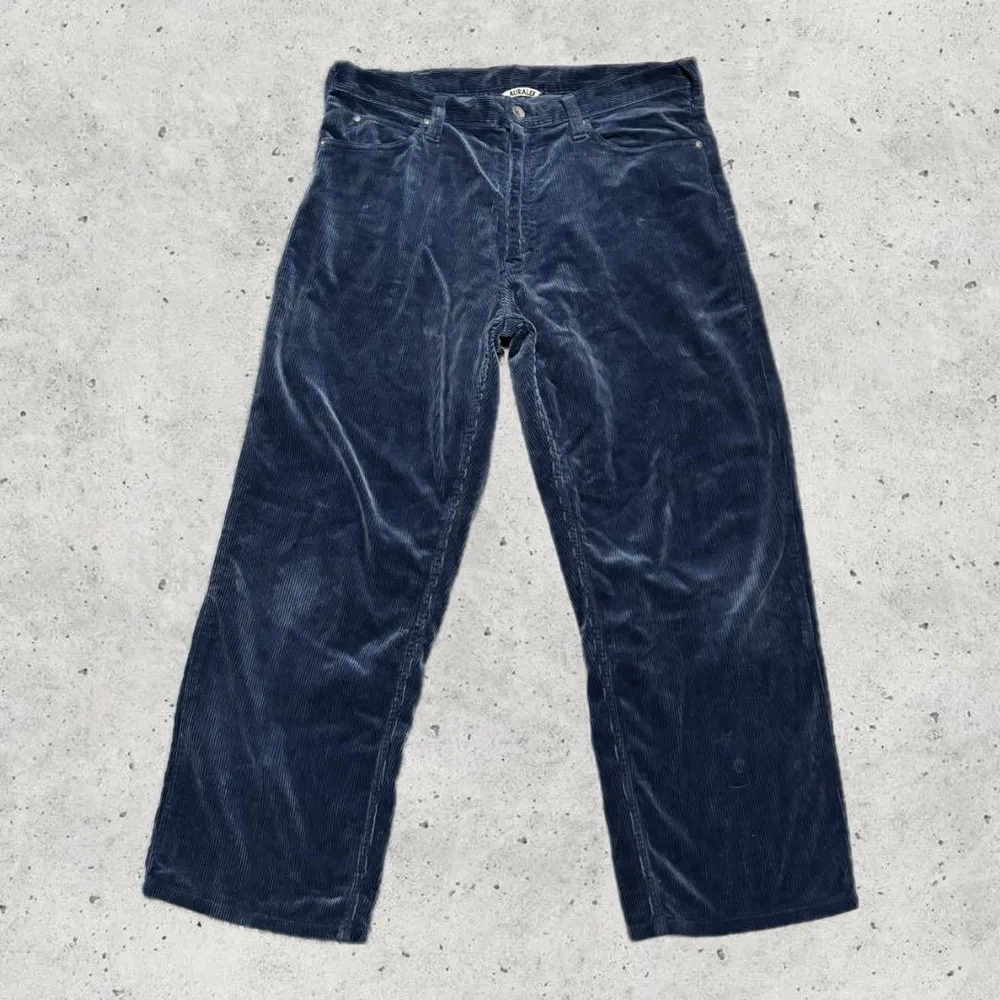 AURALEE WASHED CORDUROY 5P PANTS
