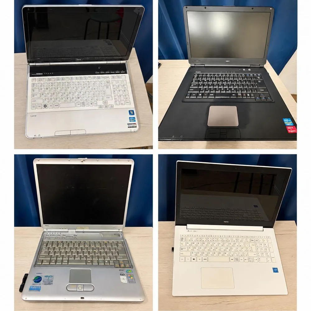 ジャンク品 ノートPC パソコン 4点まとめ売り