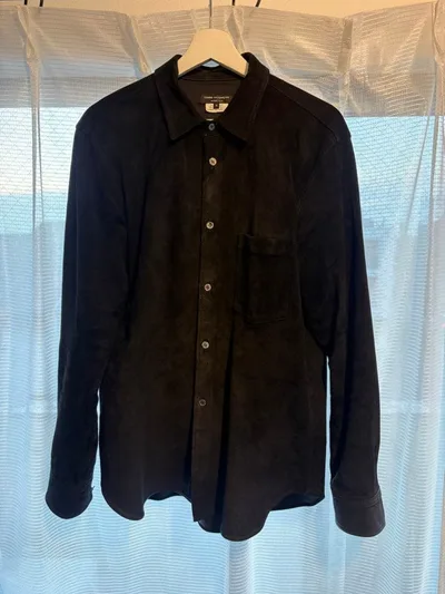 COMME des GARCONS HOMME PLUS スエードレザーシャツ