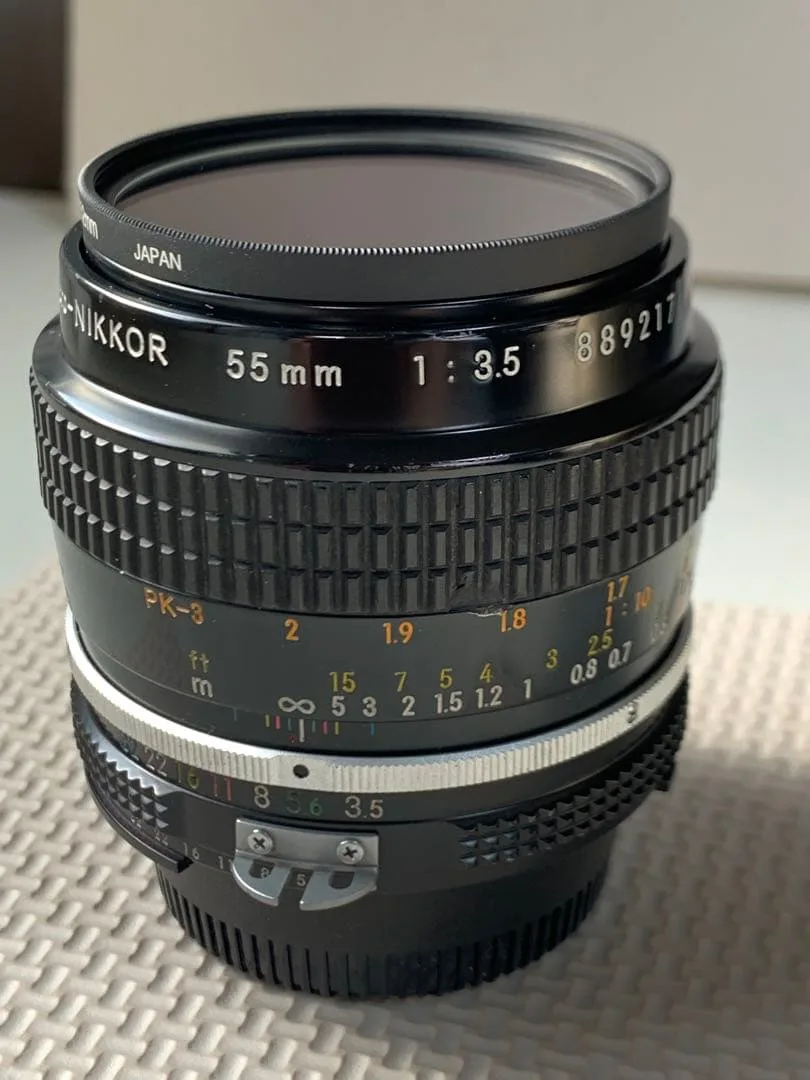 Micro-NIKKOR 55mm F3.5 単焦点レンズ