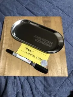 AMERICAN EXPRESS ステンレストレイ カルトン