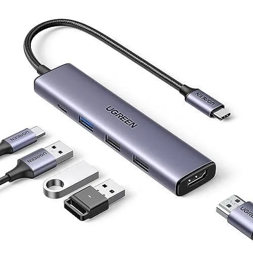 【新品未開封】UGREEN 5-in-1 USB-C HDMI ハブ