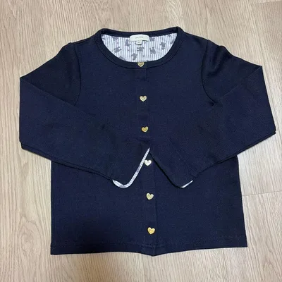 any FAM キッズ カーディガン ネイビー 130cm