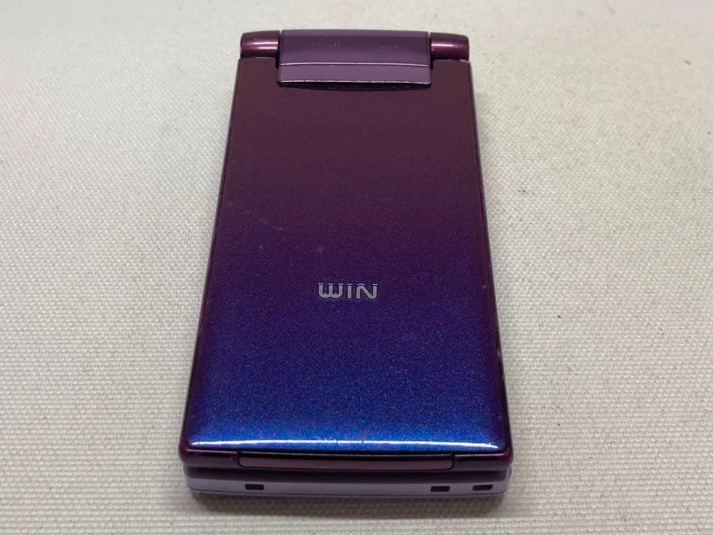 概ね美品 au WIN CDMA W53H Wooo 日立 i01a126dd