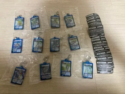 デジモンカードゲーム アクリルチャーム ガチャ 全12種 コンプ