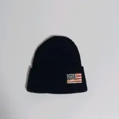 NEWERA × Keith Haring ニットキャップ ワッペン ロゴ刺繍