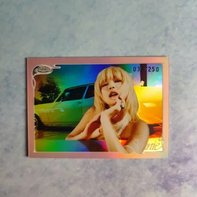 2026 TOPPS CHROME x JENNIE /250 枚限定 PINK