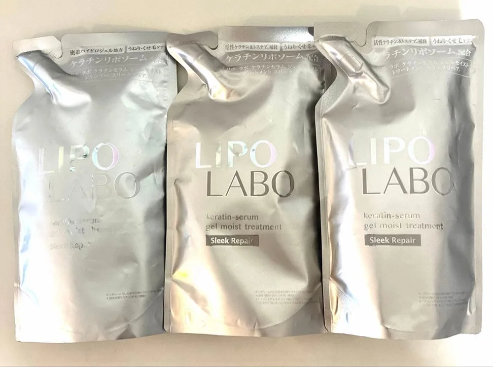 訳あり価格! LIPO LABO シャンプー トリートメント 詰替 3点セット