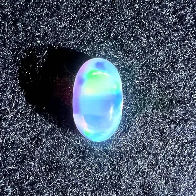 【虹霓・遊色たっぷり!】天然オパール 1.475ct ケース付き